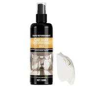 Zetqhuu Detergente Per Gli Interni 'Auto, Soluzione Da 100ml Per La Rigenerazione a Pelle, Soluzione Per La Pulizia Di Sedili E Cruscotto, Per Cielino, Elettrodomestici, Pelle, Tappezzeria, Divano,