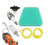 Zetqhuu Filtro Aria Motosega, Filtro Decespugliatore, Pompa Primer Tubo Kit Candela Accessori Macchina Taglioerba