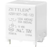 Zettler Electronics AZSR190T-1AE-12D Power relè 12 V/DC 100 A 1 NA 1 pz.