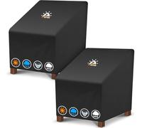 Zettum 2 coperture 89x96x78 cm, poliuretano Oxford 600D, impermeabile e resistente, 4 coperture con fibbia intelligente