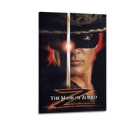 ZEUDFBSA Poster decorativo da parete del film "La maschera di Zorro", poster decorativo da parete su tela, poster decorativo moderno per camera da letto, per camera da letto (50 x 75 cm)