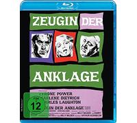 Zeugin der Anklage [Blu-ray] (Blu-ray) Dietrich Marlene Laughton Charles Power