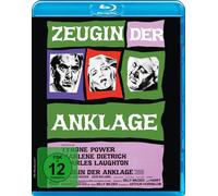 Zeugin der Anklage [Blu-ray] (Blu-ray) Dietrich Marlene Laughton Charles Power