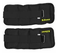Zeus Braccialetti con peso per braccio e piede 0,5 kg 2 pezzi nero Taglia:0,5 kg