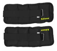 Zeus Braccialetti con peso per braccio e piede 1,5 kg 2 pezzi nero Taglia:1,5 kg