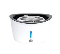 Zeus Cascade Dog Drinking Fountain with Stainless Steel Top
