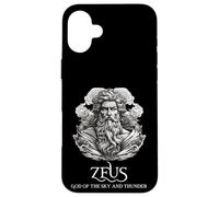 Zeus Dio del Cielo e Tuono Mitologia Greca Filosofia Custodia per iPhone 16 Plus