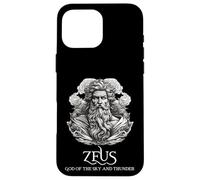Zeus Dio del Cielo e Tuono Mitologia Greca Filosofia Custodia per iPhone 16 Pro Max