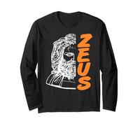 Zeus Dio Greco Fulmine Potere Re Monte Olimpo Maglia a Manica