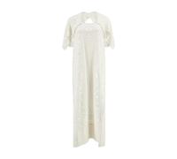 Zeus+Dione - Abito in Seta con Ricami Halter Neck - - Dresses - Donna - Bianco - L
