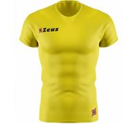 Zeus Fisiko Baselayer Maglietta aderente a maniche corte giallo giallo M
