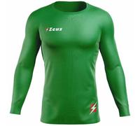 Zeus Fisiko Baselayer Maglietta aderente a maniche lunghe verde verde XL