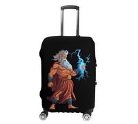 Zeus God of Thunder God Greek God - Copertura per valigia, lavabile, antigraffio, protezione per bagagli, Stile:, S