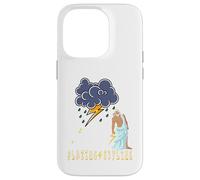 Zeus Greek God Thunder Lightning Bolt Storm Retro Mythology Custodia per iPhone 14 Pro
