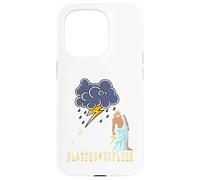 Zeus Greek God Thunder Lightning Bolt Storm Retro Mythology Custodia per iPhone 15 Pro