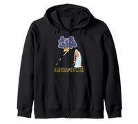 Zeus Greek God Thunder Lightning Bolt Storm Retro Mythology Felpa con Cappuccio