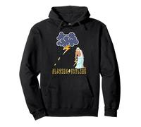 Zeus Greek God Thunder Lightning Bolt Storm Retro Mythology Felpa con Cappuccio
