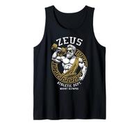 Zeus Gym Athletic Department - Divertente dio greco per allenare i muscoli Canotta