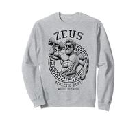 Zeus Gym Athletic Department - Divertente dio greco per allenare i muscoli Felpa