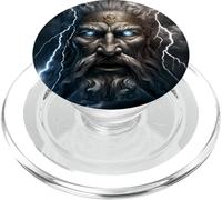 Zeus il re degli dei greci PopSockets PopGrip per MagSafe