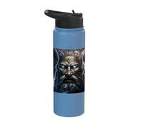Zeus il re degli dei greci Stainless Steel Insulated Water Bottle