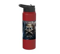 Zeus il re degli dei greci Stainless Steel Insulated Water Bottle