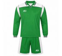 Zeus Kit Hermes Kit da calcio 2 pezzi verde/bianco/blu verde XS