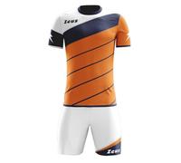 Zeus Kit calcio Lybra Uomo Arancio/Blu/Bianco 2XL