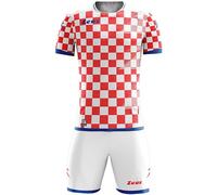 ZEUS KIT MUNDIAL CRO BIANCO - ROSSO - ROYAL S/M