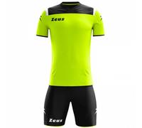 Zeus Kit Vesuvio Kit da calcio 2 pezzi Nero Giallo Neon giallo 3XL