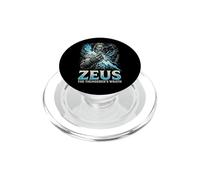 Zeus L'ira del Tuono Mitologia Greca Re PopSockets PopGrip per MagSafe