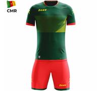 Zeus Mundial Teamwear Set Maglia con pantaloncini verde rosso verde L/XL
