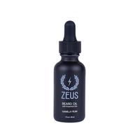 Zeus Natural Beard Oil Conditioning Beard Olio per ammorbidire la barba e i baffi - Made negli Stati Uniti (rum alla vaniglia) 1 oz.