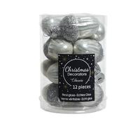 Zeus Party 12 GHIANDE in Vetro Color Bianco Inverno