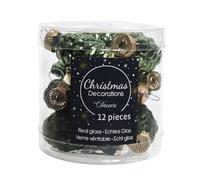 Zeus Party 12 PIGNE in Vetro Color Verde Pino