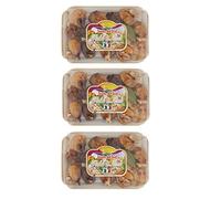 Zeus Party 3 Confezioni di Fichi e Noci di Stella Del Sed Frutta Secca Senza Guscio Confezioni da 250g