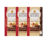 Zeus Party 3 Tavolette di Cioccolato Ferrero Raffaello Nocciola e Mandorla - 3 Barrette da 90g