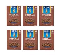 Zeus Party 6 Confezioni di Pasta De Cecco Integrale Fusilli n.34 Confezioni da 500g