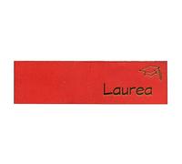 Zeus Party Biglietti per Bomboniera Colore Rosso per Laurea Foglio A4 con 20 Bigliettini Personalizzabili (Rosso)