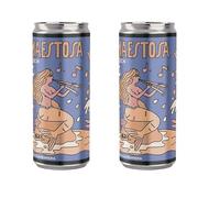 Zeus Party Birra MAESTOSA Birrificio La Gramigna - 2 Lattine Birra SAISON Artigianale 33cl Alc.4%