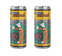 Zeus Party Birra SMOCKED SAUSAGES Birrificio La Gramigna - 2 Lattine Birra RAUCH Artigianale 33 lc.5%
