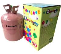 Zeus Party Bombola Gas Elio, Kit per Gonfiaggio 50 Palloncini, 0,40 Metri Cubi, 13,6 Litri