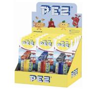 Zeus Party Caramelle Pez Con Dispenser a Tema Cars - 12 Porta Caramelle Con Saetta e Altri Personaggi di Cars CON ESPOSITORE - 12 blister da 17 g