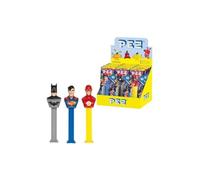 Zeus Party Caramelle Pez Con Dispenser a Tema DC - 12 Porta Caramelle a tema DC -12 pezzi CON ESPOSITORE - 3 pezzi sfusi (3 Pezzi)