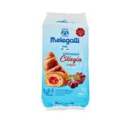 Zeus Party Crossant Melegatti Cornetti alla Marmellata di CIliegia 3 Confezioni da 300g Contenenti 6 Cornetti Ciascuna