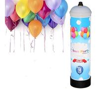 Zeus Party Elio per palloncini - Kit Bombola gas elio 0,95 lt che gonfia fino a 18 palloncini NON INCLUSI per feste e party di ogni genere