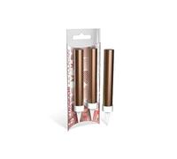 Zeus Party Magic Flambe Rame Candeline Fontane Luminose con Fiamma Bianca/Argento Candele Confezioni da 2 pz