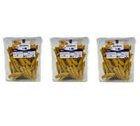 Zeus Party Mini Grissini Con Curcuma e Semi Di Quinoa 3 confezioni da 500gr Farina 100% Italiana