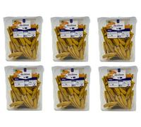 Zeus Party Mini Grissini Con Curcuma e Semi Di Quinoa 6 confezioni da 500gr Farina 100% Italiana