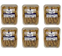 Zeus Party Mini Grissini Con Olio Extra Vergine Di Oliva(1,5%) 6 confezioni da 500gr Farina 100% Italiana